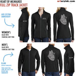 Heart of Milwaukee / Customizable Track Jacket / Pre-Order (Ships 12/5)