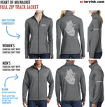 Heart of Milwaukee / Customizable Track Jacket / Pre-Order (Ships 12/5)
