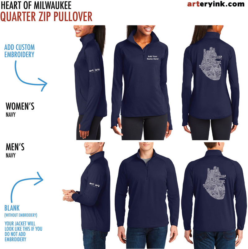 Heart of Milwaukee / Customizable Track Jacket / Pre-Order (Ships 12/5)