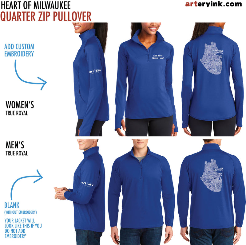 Heart of Milwaukee / Customizable Track Jacket / Pre-Order (Ships 12/5)