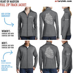 Heart of Madison / Customizable Track Jacket / Pre-Order (Ships 12/5)
