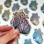 Holographic Mini Heart Vinyl Sticker