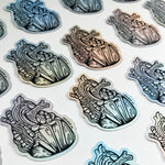 Holographic Mini Heart Vinyl Sticker