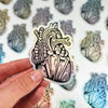 Holographic Mini Heart Vinyl Sticker