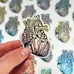 Holographic Mini Heart Vinyl Sticker