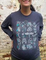 Nurse Icons Unisex Long-Sleeve Shirt