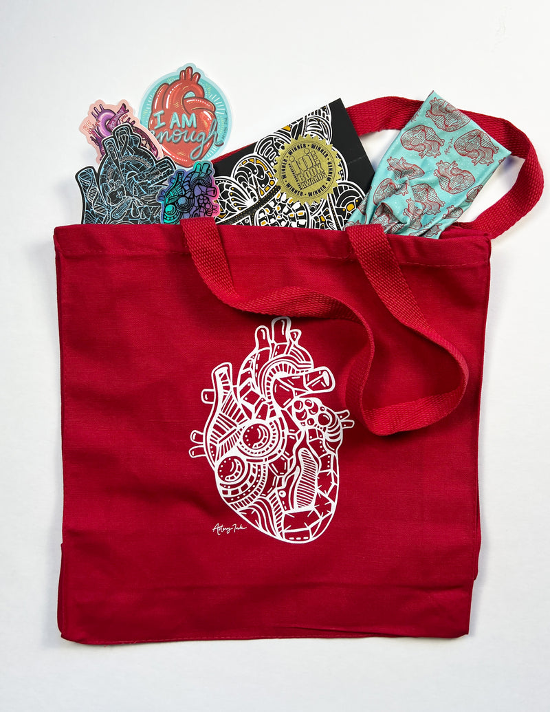 Assorted Anatomy Canvas Tote Bag