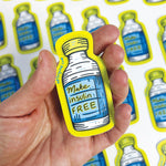 "Make Insulin Free" Vinyl Sticker