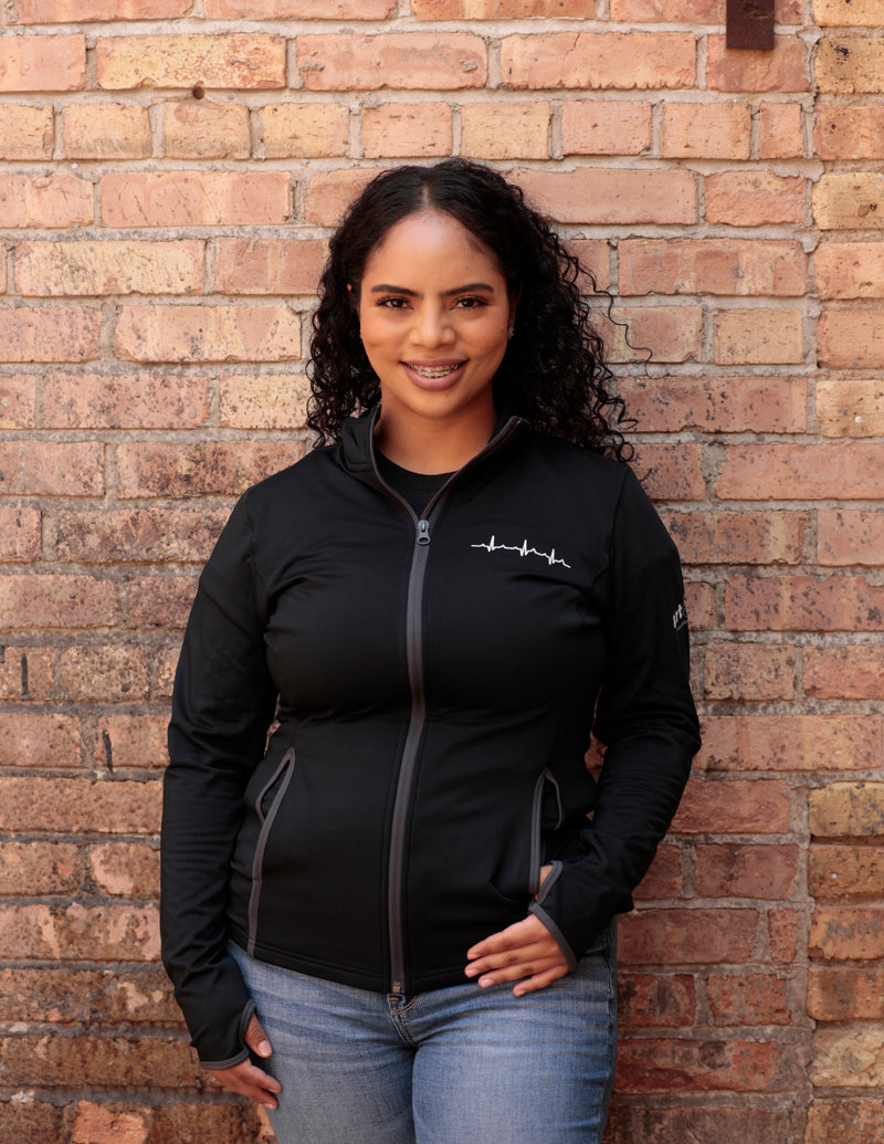 Heart of Healthcare Women s Track Jacket arteryink