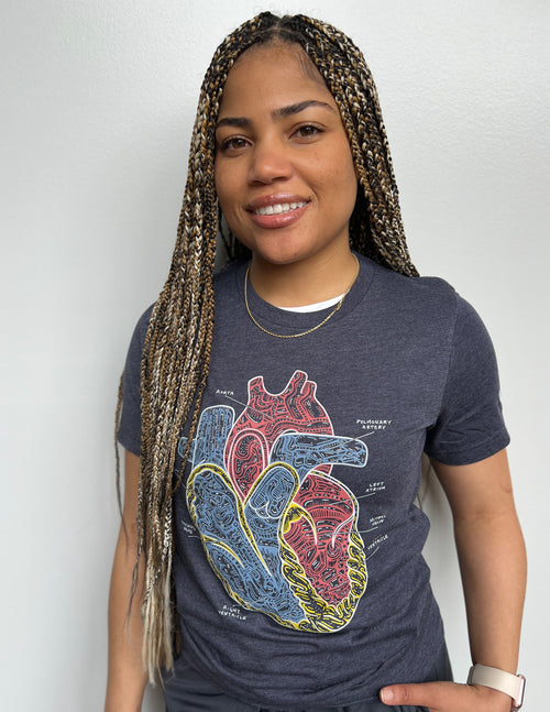 Labeled Heart Unisex T.Shirt