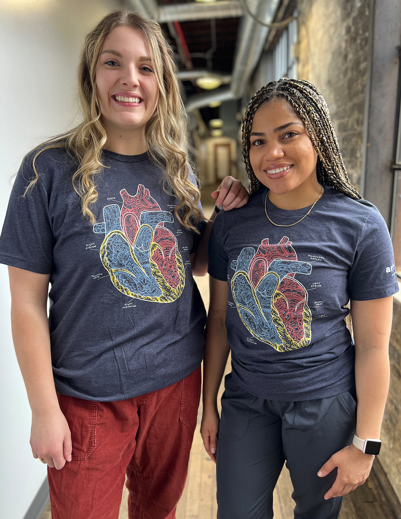 Labeled Heart Unisex T.Shirt