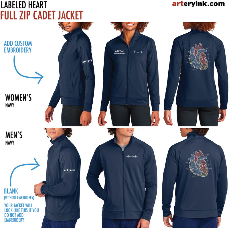 Labeled Heart Track Jacket Pre-Order