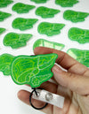 Liver Badge Reel - Green