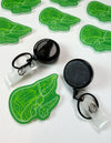 Liver Badge Reel - Green