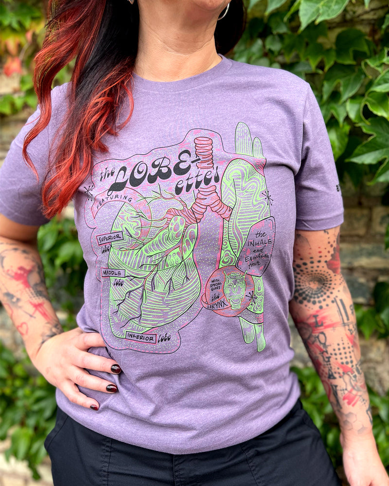 Anatomical Band Shirt / Respiratory System / Pre-Order