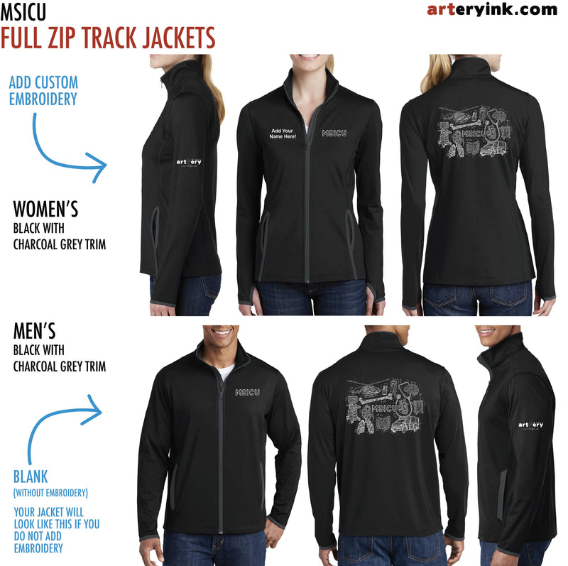 MSICU / Mini Icons Collage / Track Jacket Pre-Order