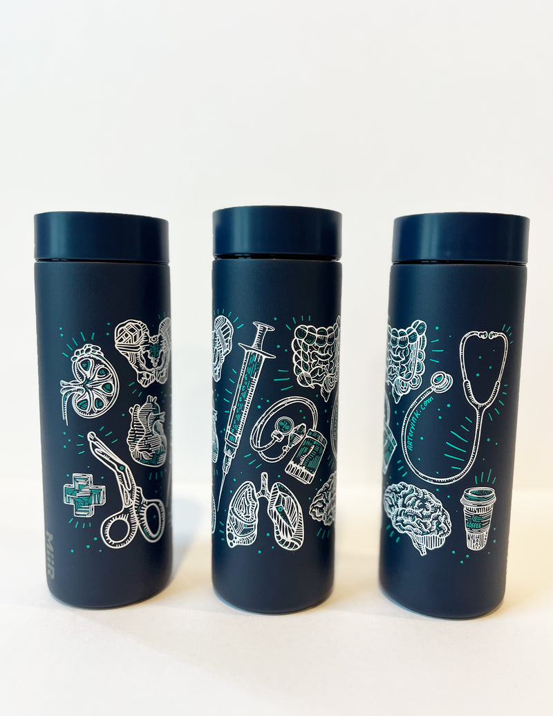 Anatomy & Healthcare Icons - 16oz MiiR Tumbler