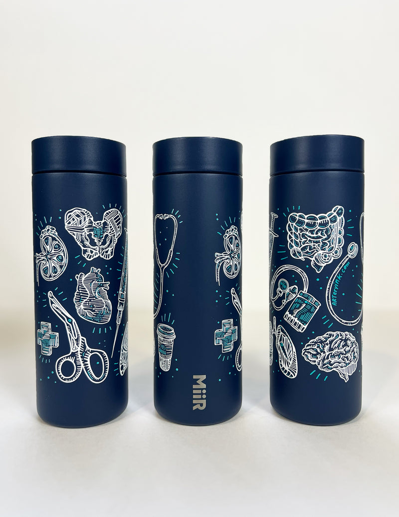 Anatomy & Healthcare Icons - 16oz MiiR Tumbler