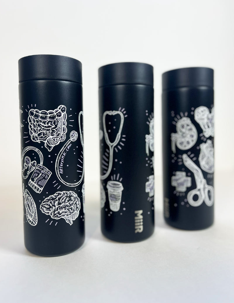 Anatomy & Healthcare Icons - 16oz MiiR Tumbler