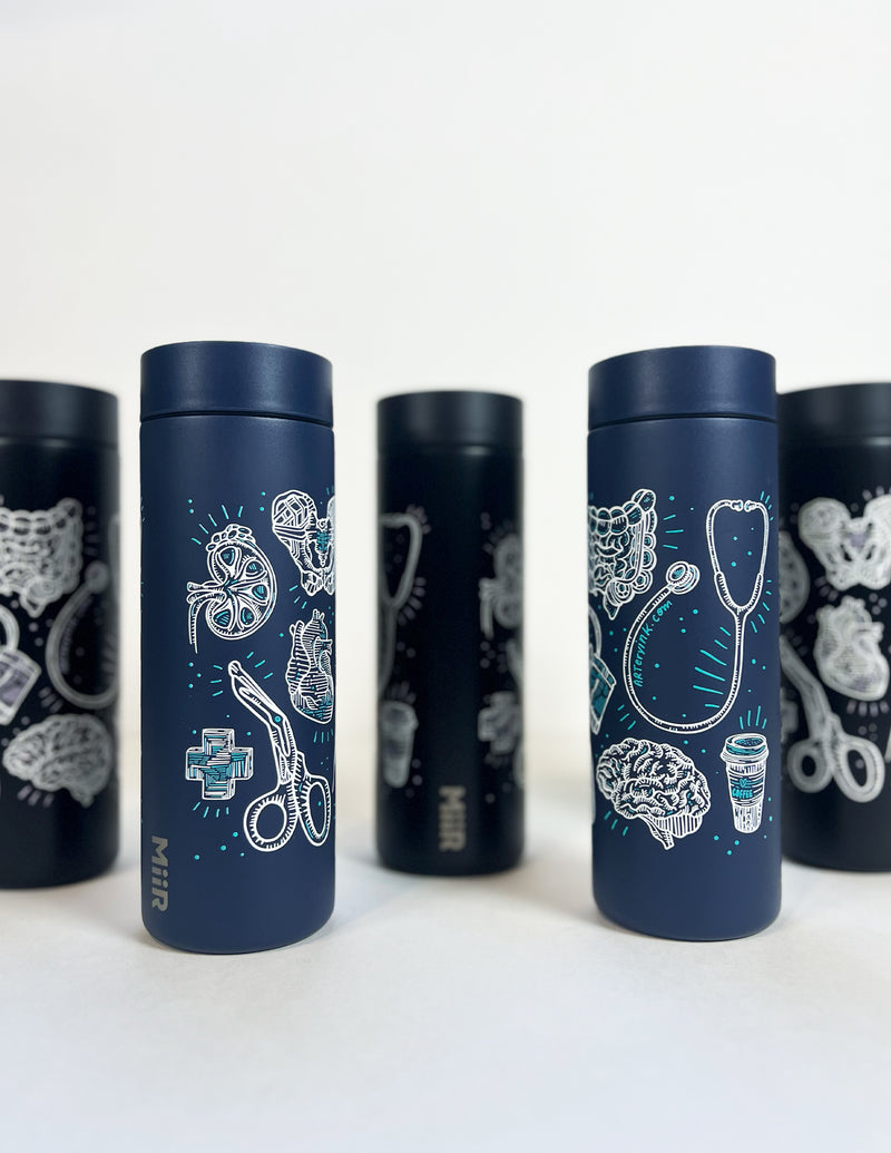 Anatomy & Healthcare Icons - 16oz MiiR Tumbler