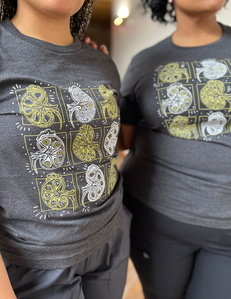 Mini Kidney Grid Unisex T.Shirt