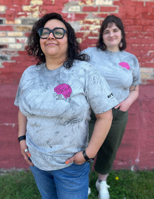 "More Than Enough" Mini Brain Unisex T.Shirt