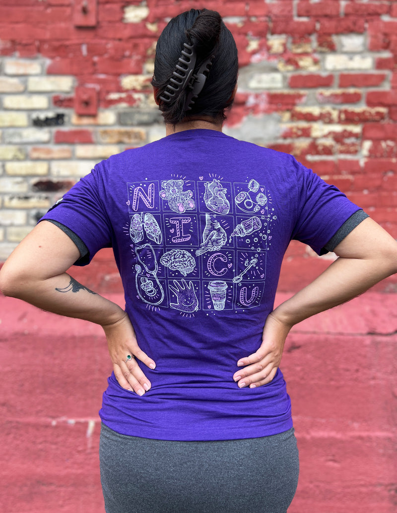 NICU Icons Unisex Triblend T.Shirt