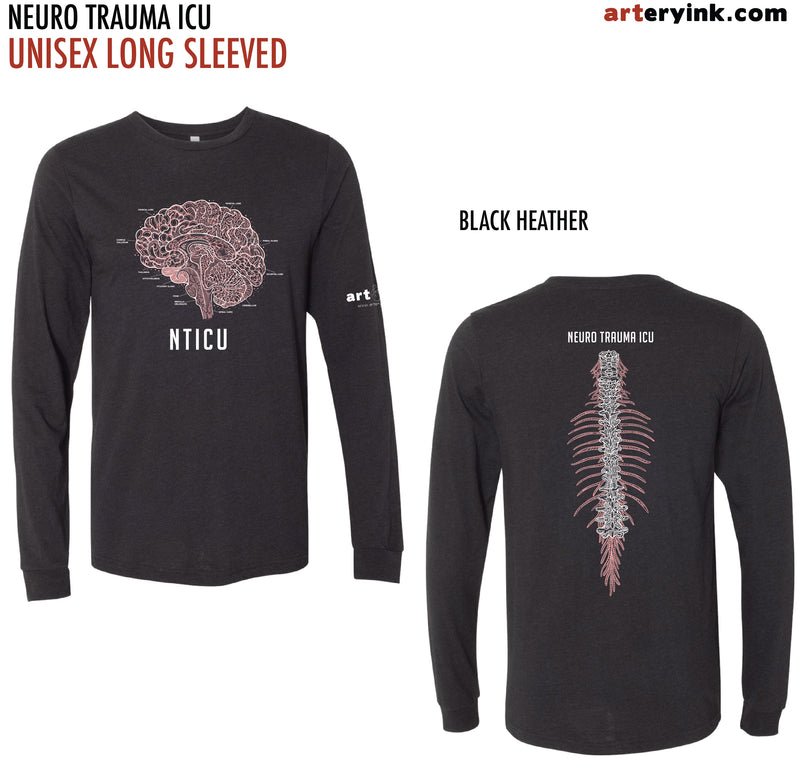 Neuro Trauma ICU / Labeled Brain & Spine with Nerves / Pre-Order