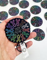 "You're Not Alone" Cancer Ribbons - Badge Reel