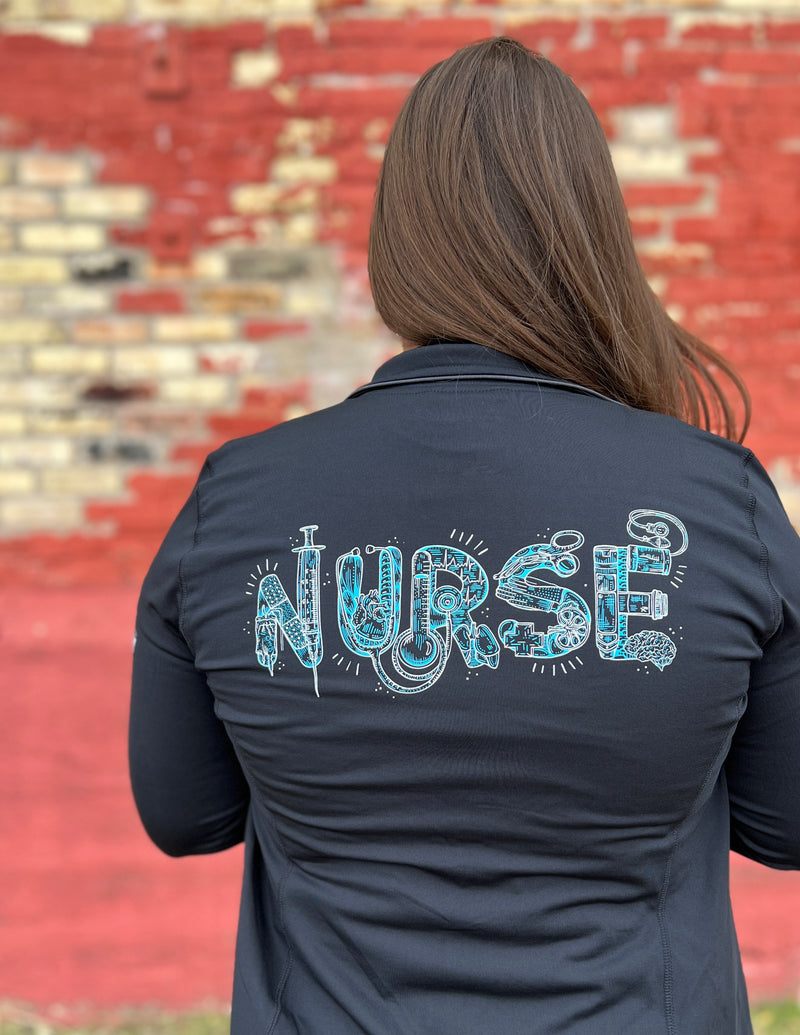 Nurse Icons Word 2.0 Women's Track Jacket