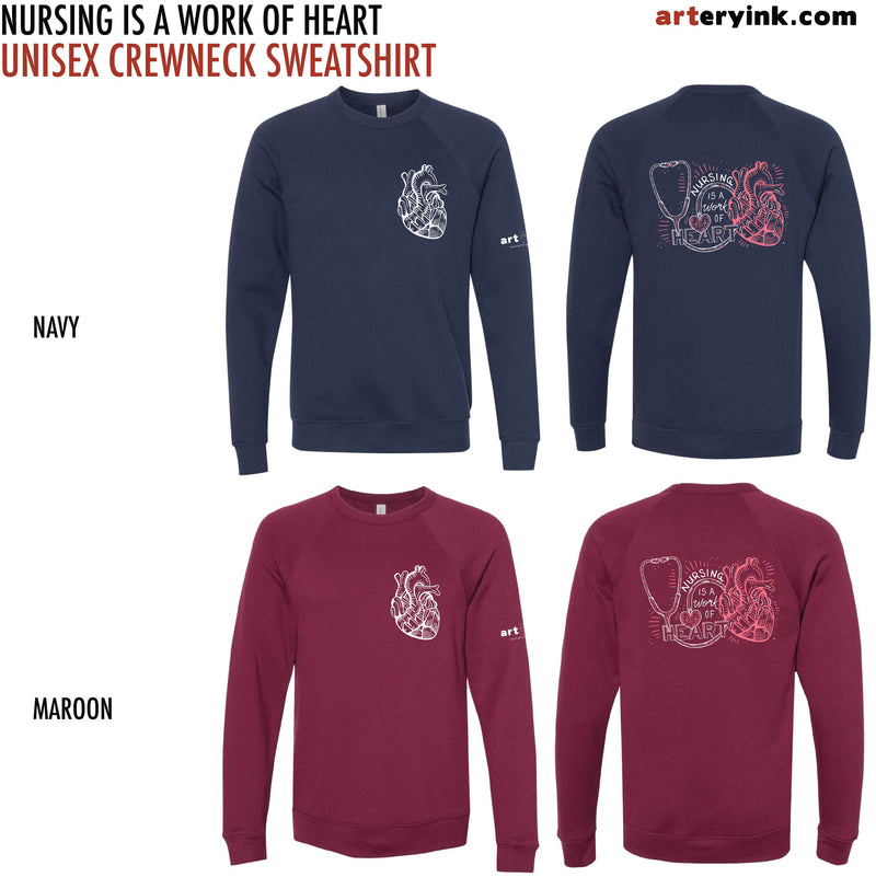 "Nursing Is A Work of Heart" Pre-Order