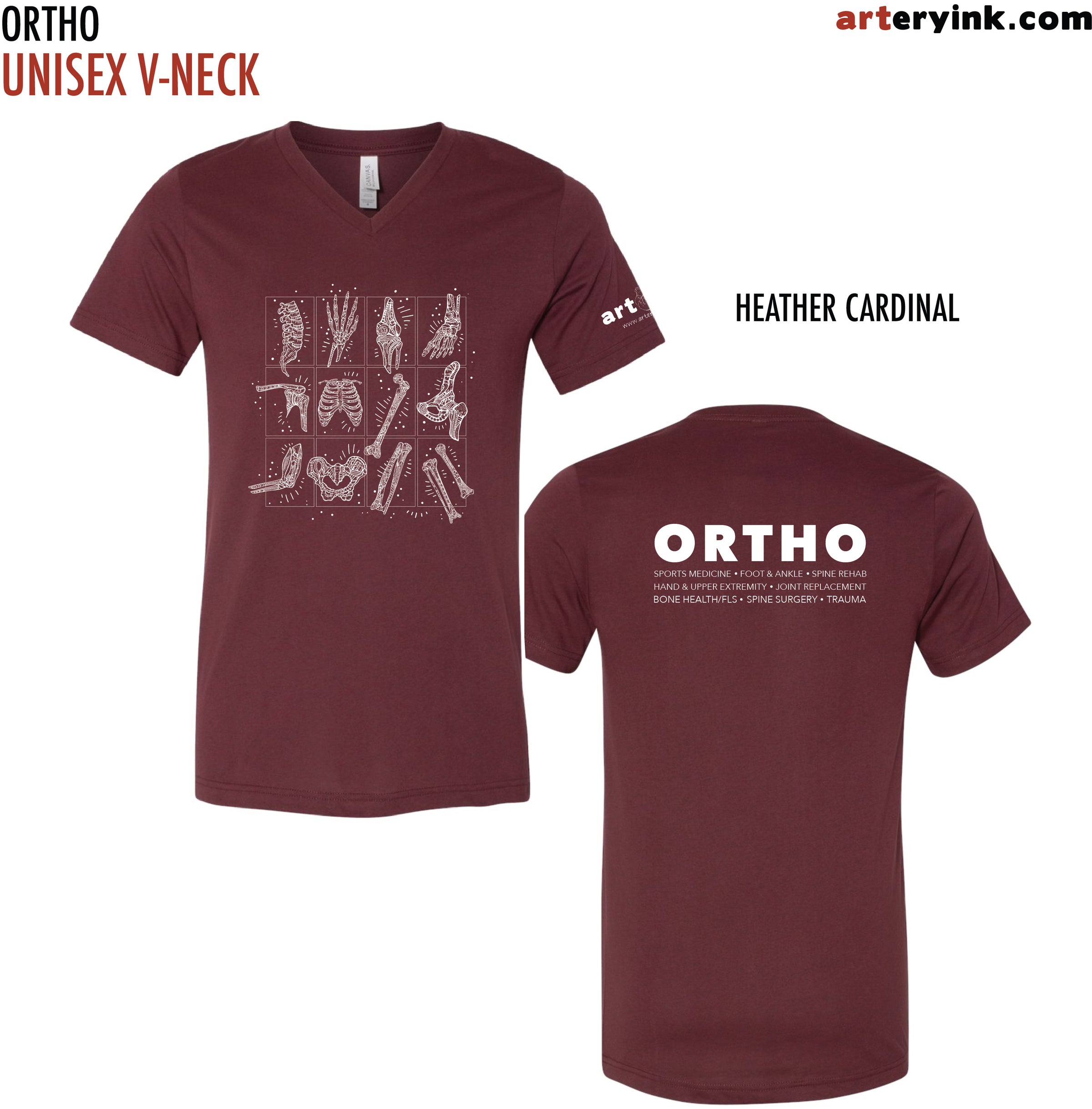 Ortho SubSpecialties / Mini Bones / PreOrder arteryink