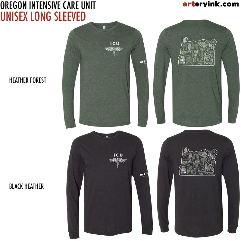 Intensive Care Unit / Oregon Mini Icon Collage / Pre-Order
