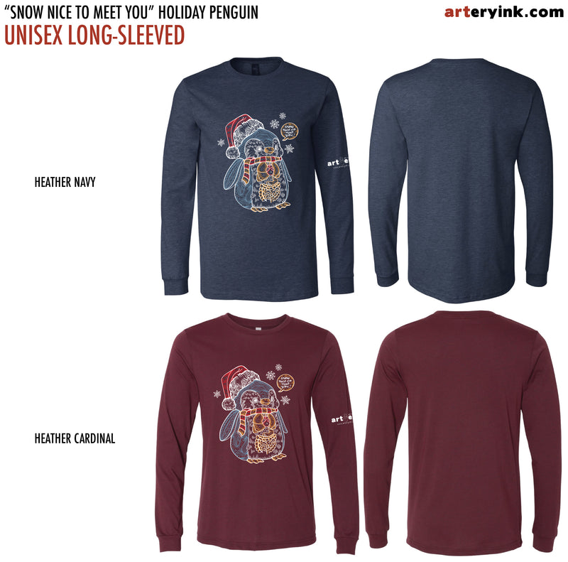 "Snow Nice to Meet You" Holiday Penguin Pre-Order (Ships 12/5)