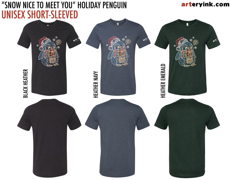 "Snow Nice to Meet You" Holiday Penguin Pre-Order (Ships 12/5)