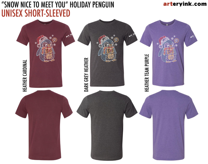 "Snow Nice to Meet You" Holiday Penguin Pre-Order (Ships 12/5)