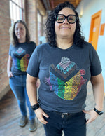 Progress Pride Heart Unisex T.Shirt