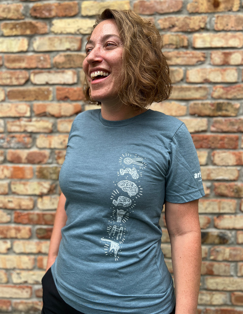 "Rehab Services" Icons Strip Unisex T.Shirt