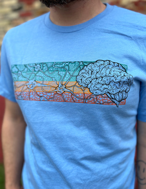 Retro Brain Unisex T.Shirt