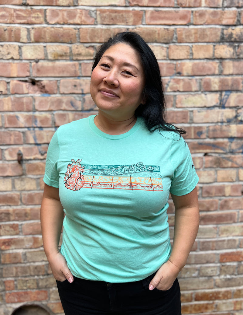 Retro Heart Unisex T.Shirt