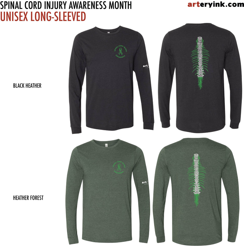 Spinal Cord Injury Awareness Month / Spine with Nerves / Pre-Order