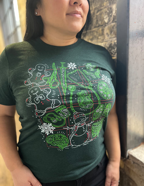 Santa's Little Healthcare Worker Unisex T.Shirt
