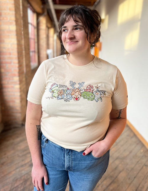 "Seasons Greetings from your Vital Organs" Unisex T.Shirt