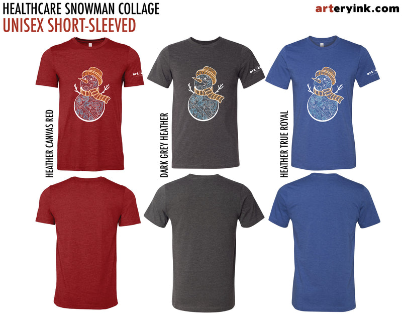 Healthcare Snowman Collage Pre-Order (Ships 12/5)