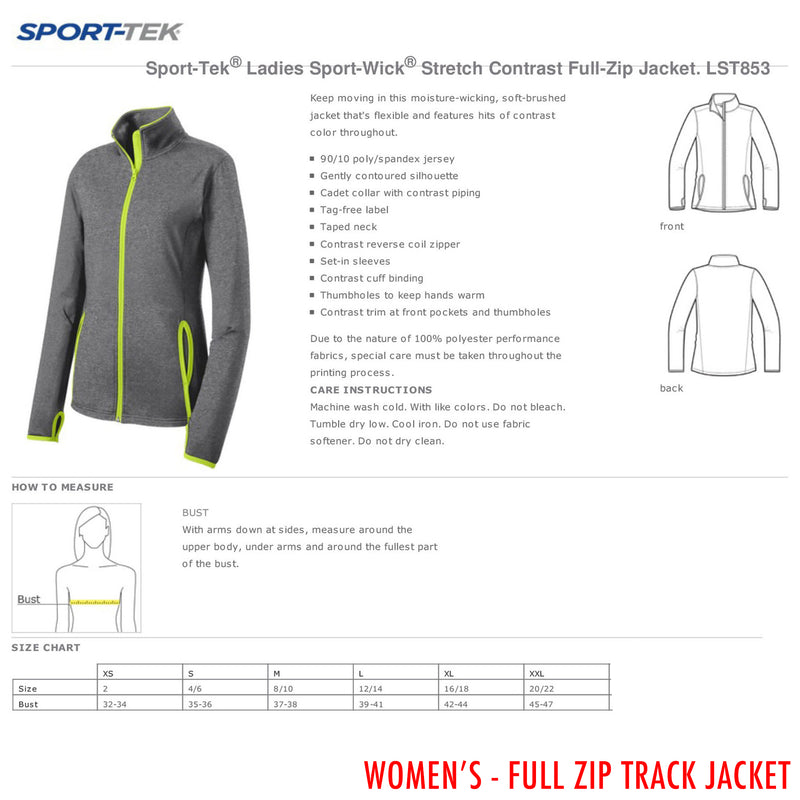 Heart & Lungs - Women's Track Jacket