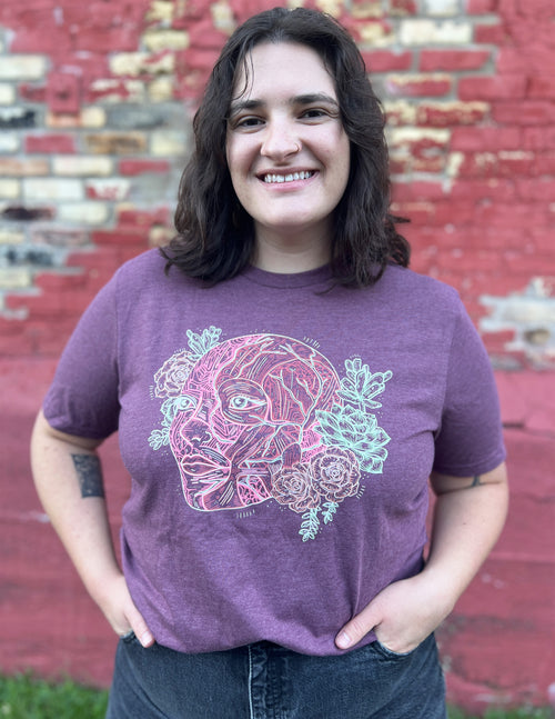 Succulent Head Unisex T.Shirt