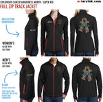 Childhood Cancer Awareness / Super Kid Ribbon / Track Jacket Pre-Order
