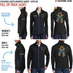 Childhood Cancer Awareness / Super Kid Ribbon / Track Jacket Pre-Order
