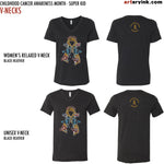 Childhood Cancer Awareness / Super Kid Ribbon / Pre-Order