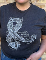 "Support Squad" Mini Icons Cancer Ribbon Unisex T.Shirt